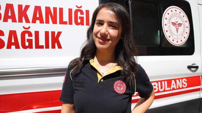 2 milyonluk şehrin tek kadın ambulans şoförü