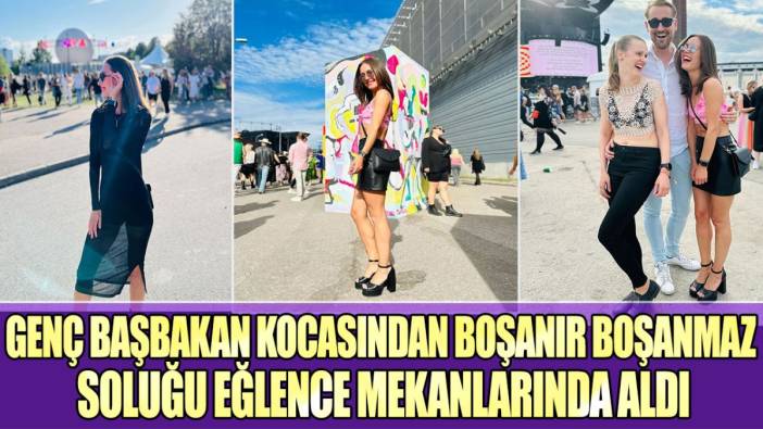 Finlandiya'nın Başbakanı Sanna Marin kocasından boşanır boşanmaz soluğu eğlence mekanlarında aldı