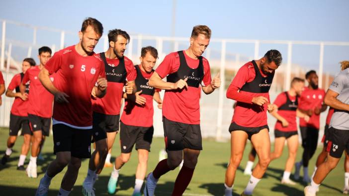 Sivasspor Gaziantep FK maçı hazırlıklarını sürdürdü