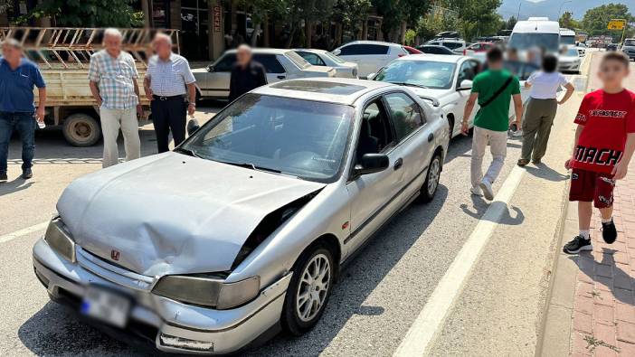 Bilecik'te yaşanan trafik kazasında 1 kişi yaralandı