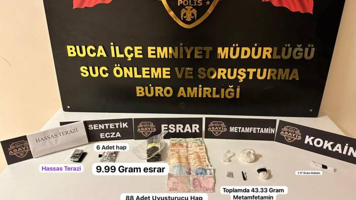 İzmir'de uyuşturucu operasyonu: 1 tutuklama