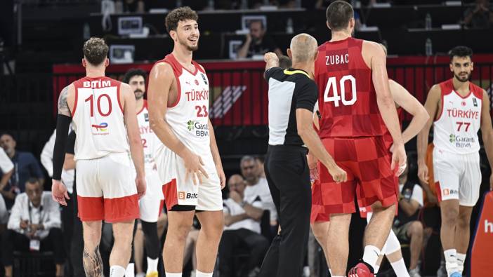 12 Dev Adam Hırvatistan'a yenildi: Olimpiyat hayali bitti!