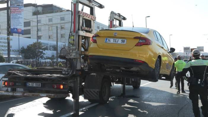 Taksicilere yönelik denetimler sürüyor