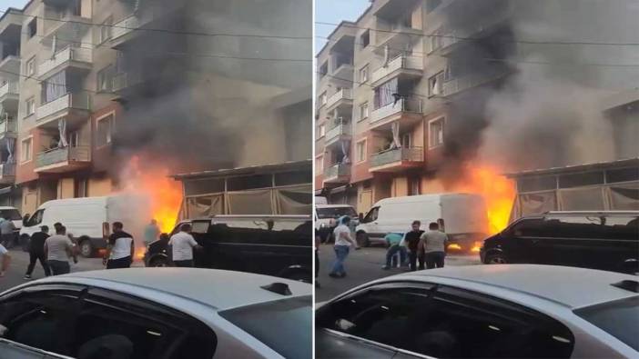 Sigara izmaritinden yangın çıktı:  4’ü çocuk 8 kişi dumandan etkilendi