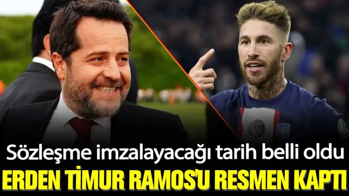 Erden Timur Sergio Ramos'u resmen kaptı: Oyuncunun sözleşme imzalayacağı tarih belli oldu