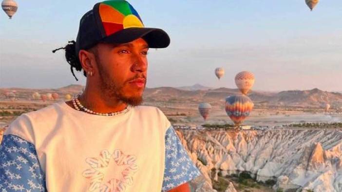 7 Formula 1 şampiyonu Lewis Hamilton Kapadaokya'da