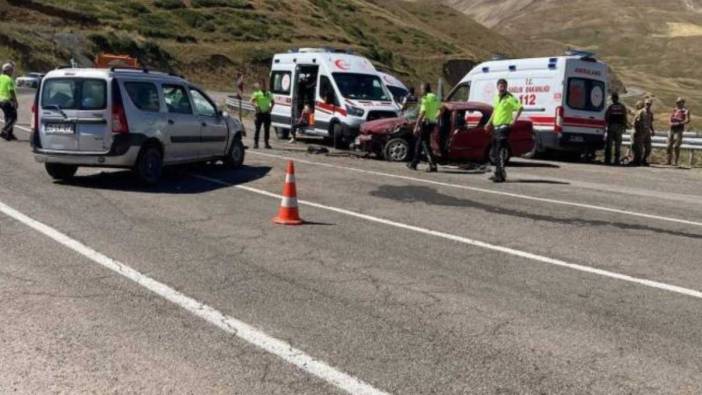 Bayburt'ta trafik kazası: 11 yaralı