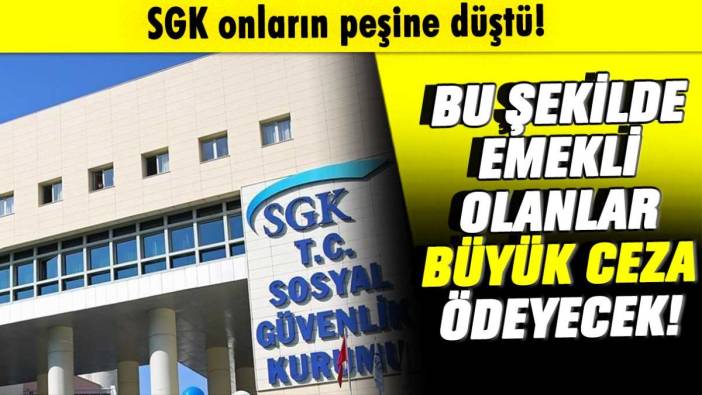 SGK, EYT'de hile yapanların peşine düştü!