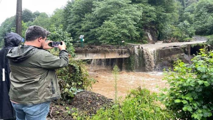 Rize'de şiddetli yağış: 8 ev tedbir amacıyla boşaltıldı