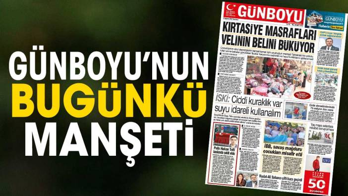 26 Ağustos 2023 Gazetesi