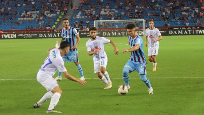 5 gollü maçta Trabzonspor Çaykur Rize'ye mağlup oldu