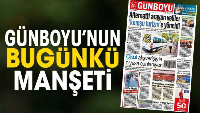 27 Ağustos 2023 Gazetesi