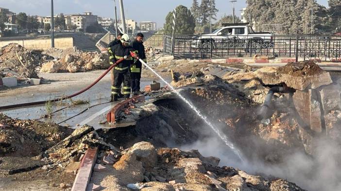 Hatay'da doğal gaz patlaması