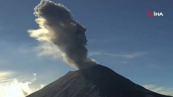 Popocatepetl Yanardağı’nda 3 yeni patlama