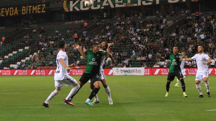 Kocaelispor-Altay maçında gol yağmuru: Fileler 5 kez havalandı