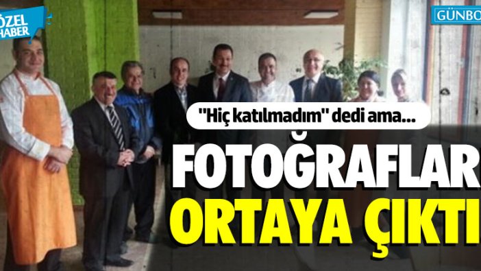 AKP'li Ali İhsan Yavuz "FETÖ organizasyonlarına katılmadım" dedi, fotoğrafları ortaya çıktı