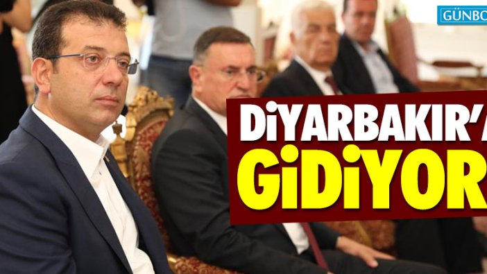 İmamoğlu'nun Diyarbakır programı netleşti