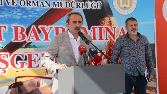 Erzurum'da hasat bayramı