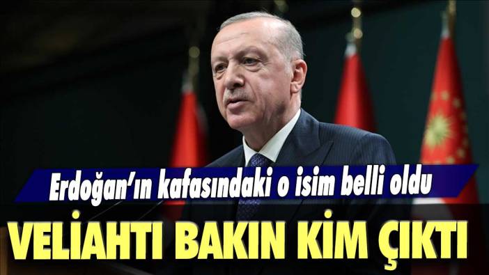 Erdoğan’ın kafasındaki o isim belli oldu: Veliahtı bakın kim çıktı