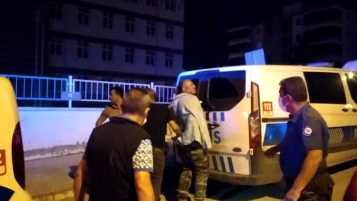 Şikayet edilince evdeki eşyayı yakıp, polise direndi