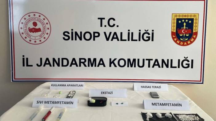 Sinop’ta uyuşturucu operasyonu: 2 gözaltı