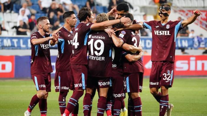 Trabzonspor Kasımpaşa'ya gol yağdırdı