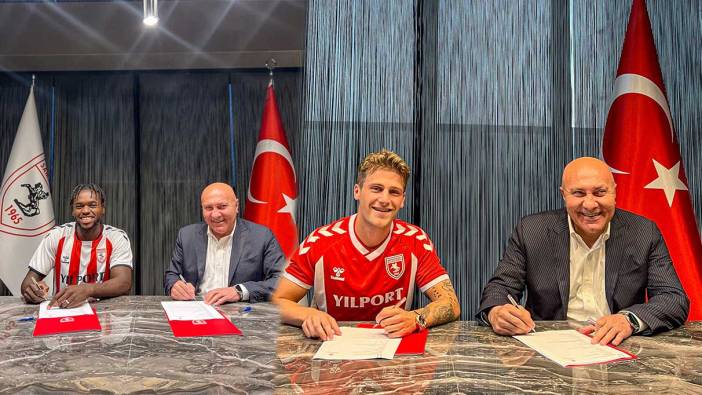 Samsunspor gaza bastı: Transferde 2 isim