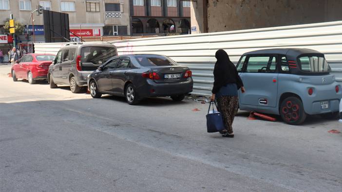 Araçlara trafik dubaları bile engel olmuyor