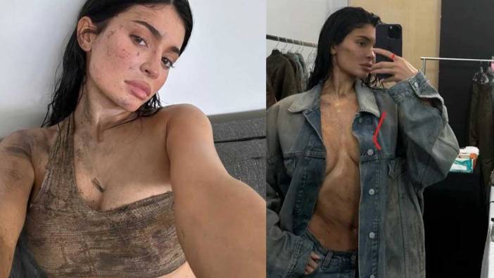 Kylie Jenner 'kirli' çekimlerin kamera arkasını paylaştı