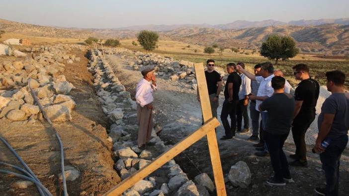 Şırnak Belediye Başkanı devam eden çalışmaları inceledi