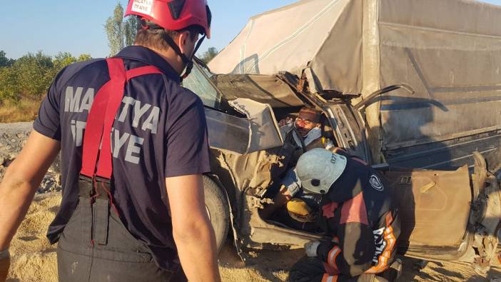 Malatya'da kontrolden çıkan araç devrildi: 1 yaralı