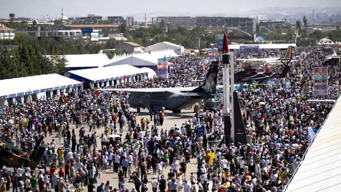 TEKNOFEST Ankara'yı 943 bin kişi ziyaret etti