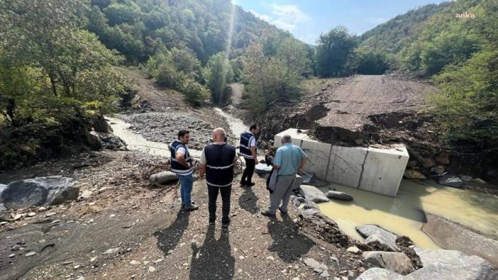 Samsun Atakum'da selin izleri siliniyor