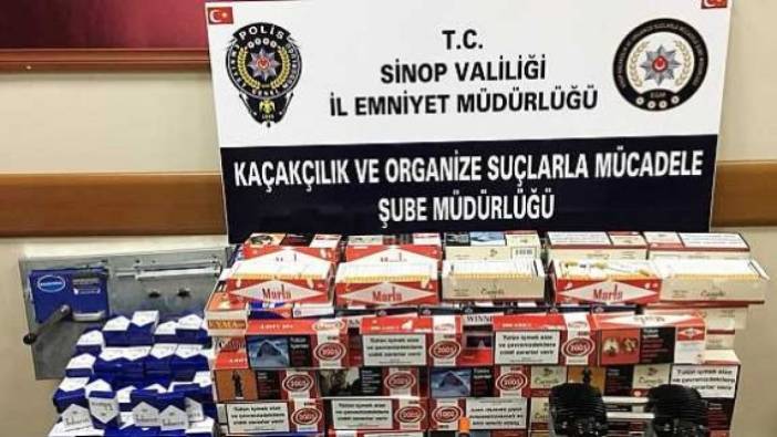 Sigara kaçakçılarına operasyon: 1 gözaltı