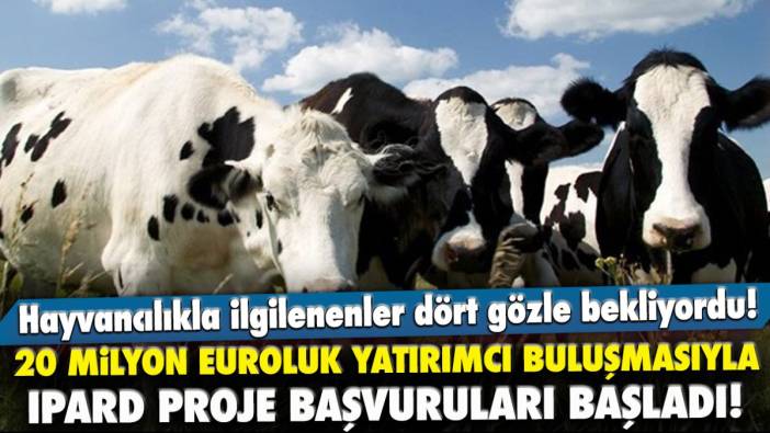 20 milyon euroluk yatırımcı buluşmasıyla IPARD proje başvuruları başladı!