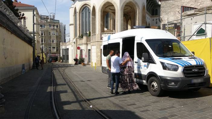 Taksim’de dev dilenci operasyonu