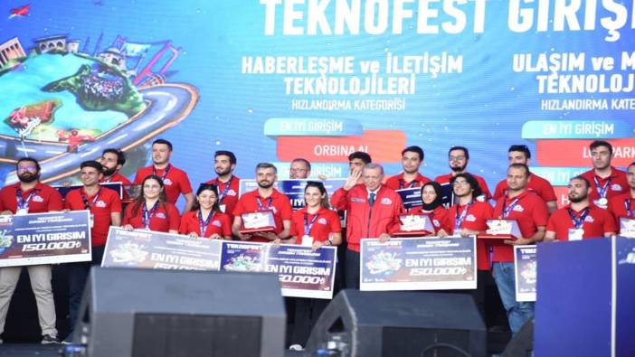 TEKNOFEST’te birinci olan projelerini anlattılar