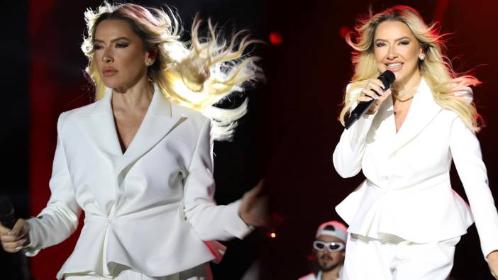 Hadise'den Antalya'da dev konser: Herkes coştu