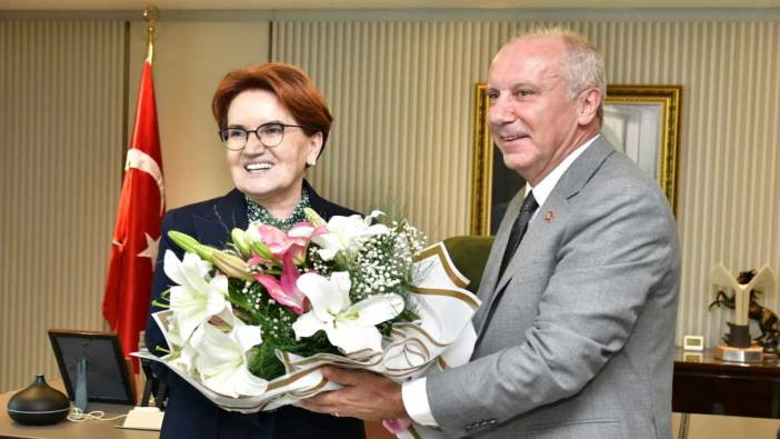 Meral Akşener ile Muharrem İnce'den sürpriz görüşme