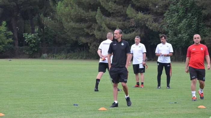 Sakaryaspor, Bodrumspor maçı hazırlıklarına Tuncay Şanlı ile başladı