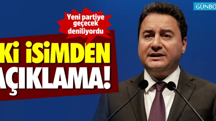 Altan Tan ve Ufuk Uras'tan yeni parti açıklaması