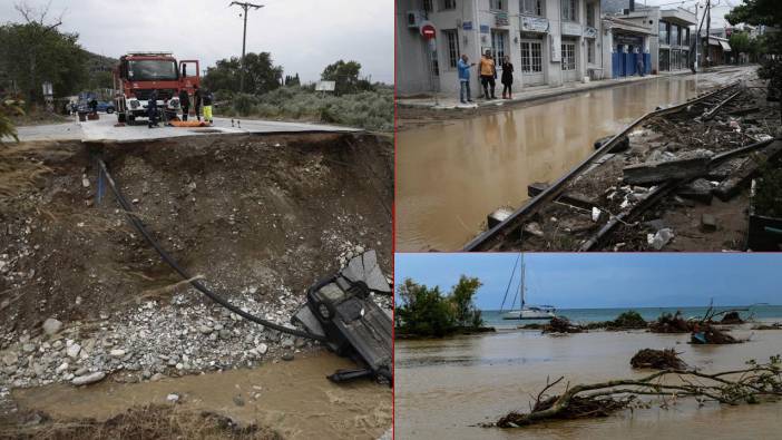 Yunanistan’daki selde ölü sayısı 3’e yükseldi