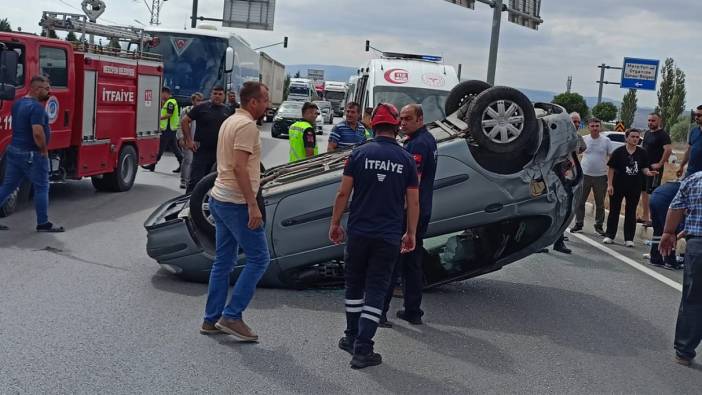 Amasya’da trafik kazası: 1 ölü, 8 yaralı