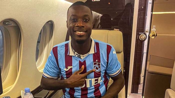 Türkiye'ye ayak basan Nicolas Pepe: Bize her yer Trabzon