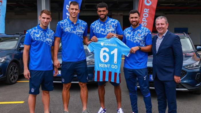 Trabzonspor'un araç filosu yenilendi