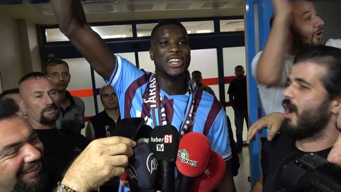 Trabzonspor'un dev golcüsü iddialı geldi