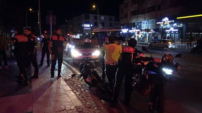 Polis ekiplerinin 5 kez 'dur' ihtarına rağmen kaçtı!