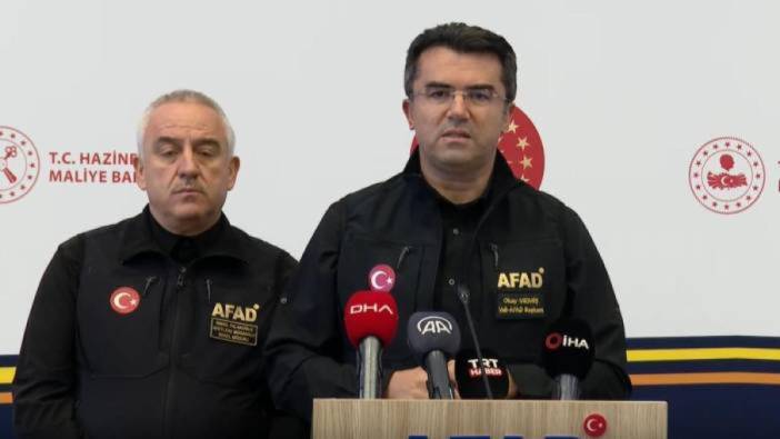 AFAD Başkanı: Libya'ya 3 kargo uçağını 4'er saat arayla planladık