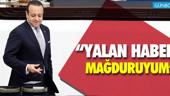 Egemen Bağış: "Yalan haber mağduruyum"