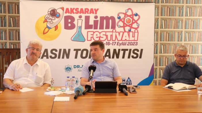 Aksaray dopdolu bilim festivaline hazırlanıyor